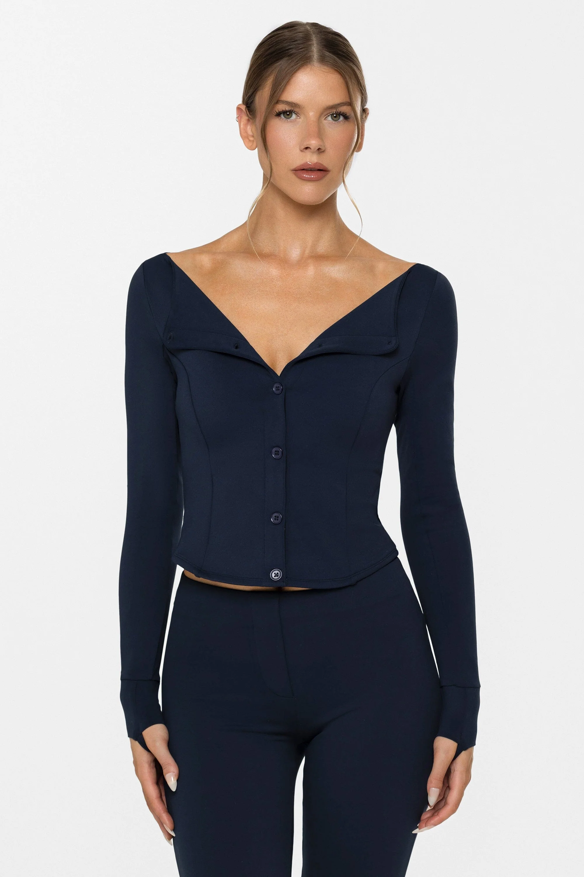 Body Soft™ Boatneck Cardigan - Image 7
