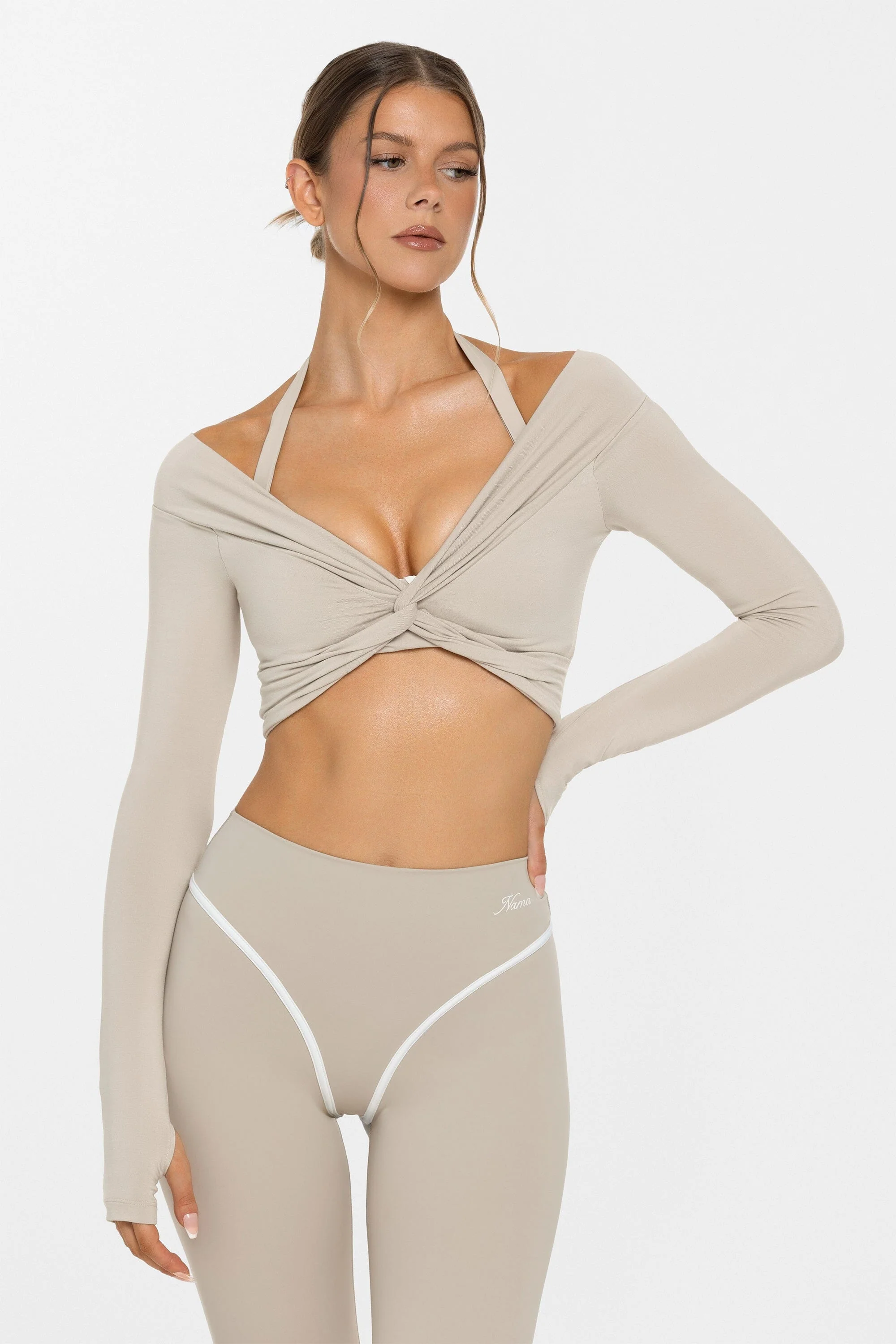 Body Bamboo™ Twist Crop Top - Image 7