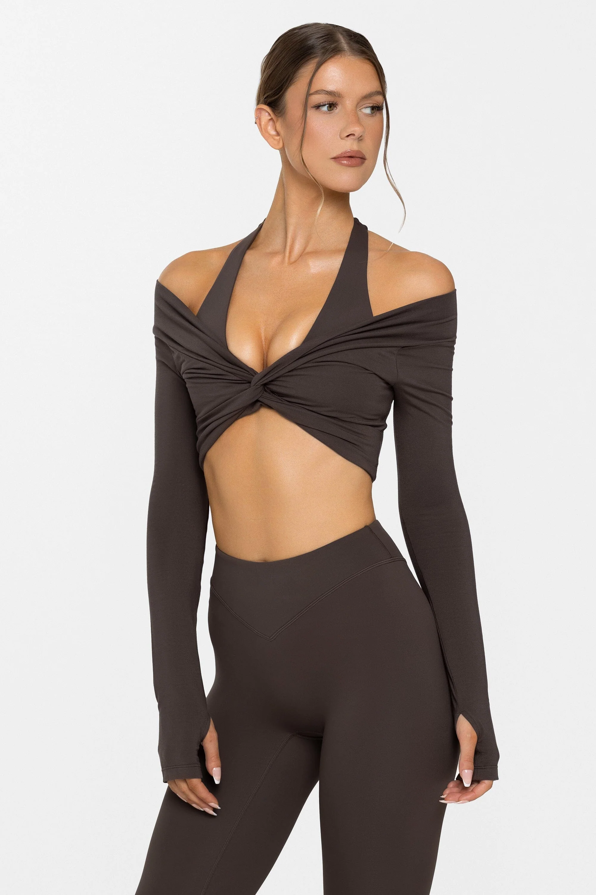 Body Bamboo™ Twist Crop Top - Image 3