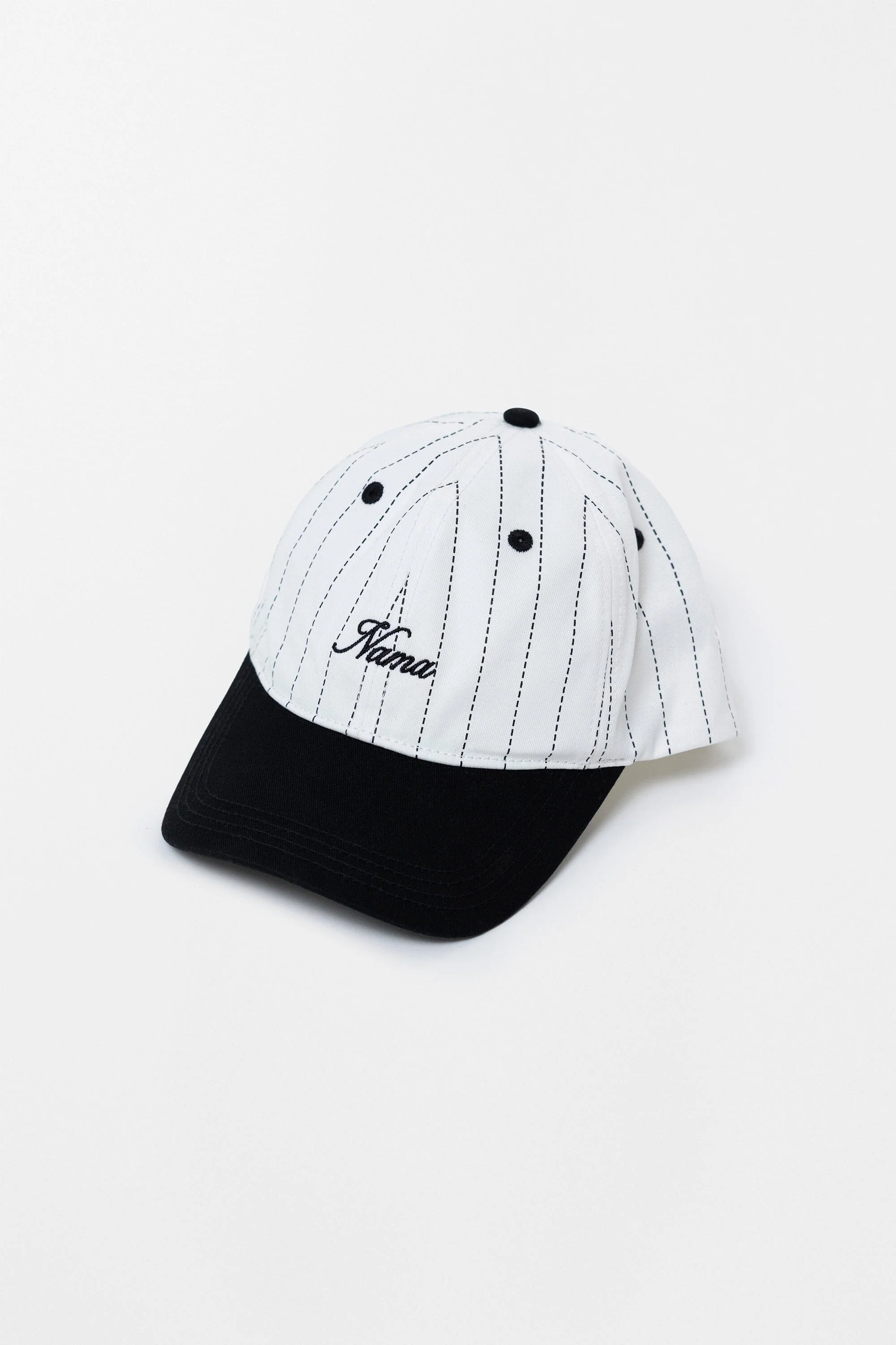 Pinstripe Snapback Hat - Image 5