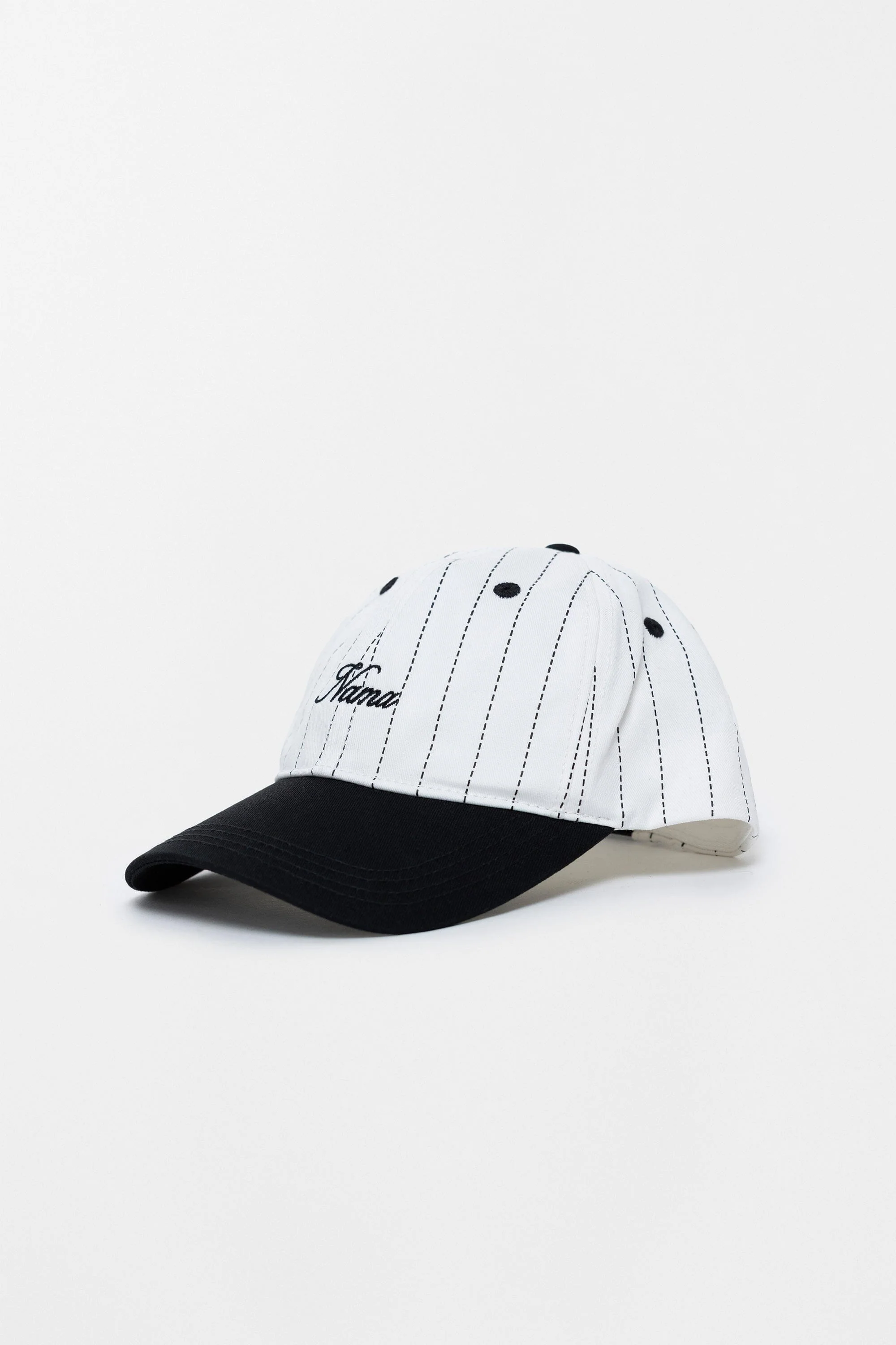 Pinstripe Snapback Hat - Image 6